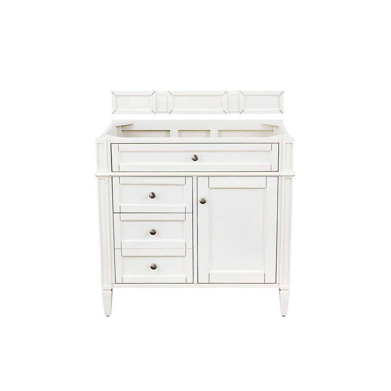 James Martin Brittany 36" Bright White Single Vanity 650-V36-BW