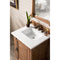 James Martin Providence 26" Single Vanity Cabinet Driftwood with 3 cm Classic White Quartz Top 238-105-V26-DRF-3CLW