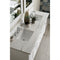 James Martin Palisades 72" Double Vanity Bright White with 3 cm Arctic Fall Solid Surface Top 527-V72-BW-3AF