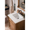 James Martin Savannah 26" Single Vanity Cabinet Driftwood with 3 cm Classic White Quartz Top 238-104-V26-DRF-3CLW