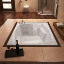 Atlantis Whirlpools Caresse 54" x 72" Rectangular Air & Whirlpool Jetted Bathtub