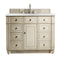 James Martin Bristol 48" Single Vanity Vintage Vanilla with 3 cm Eternal Jasmine Pearl Quartz Top 157-V48-VV-3EJP