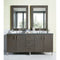 James Martin Metropolitan 72" Double Vanity Silver Oak with 3 cm Cala Blue Quartz Top 850-V72-SOK-3CBL