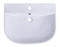 ALFI 24" White D-Bowl Porcelain Wall Mounted Bath Sink AB111