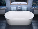 Atlantis Whirlpools Royale 34" x 67" Oval Freestanding Air Jetted Bathtub