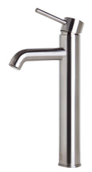 ALFI Tall Brushed Nickel Single Lever Bathroom Faucet AB1023