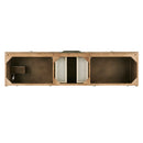 James Martin Mercer Island 72" Double Vanity Latte Oak 389-V72D-LTO-A