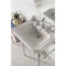 James Martin Wellington 24" Single Console Single Sink with Chrome Finish Stand 318-V24-CHR-CRM