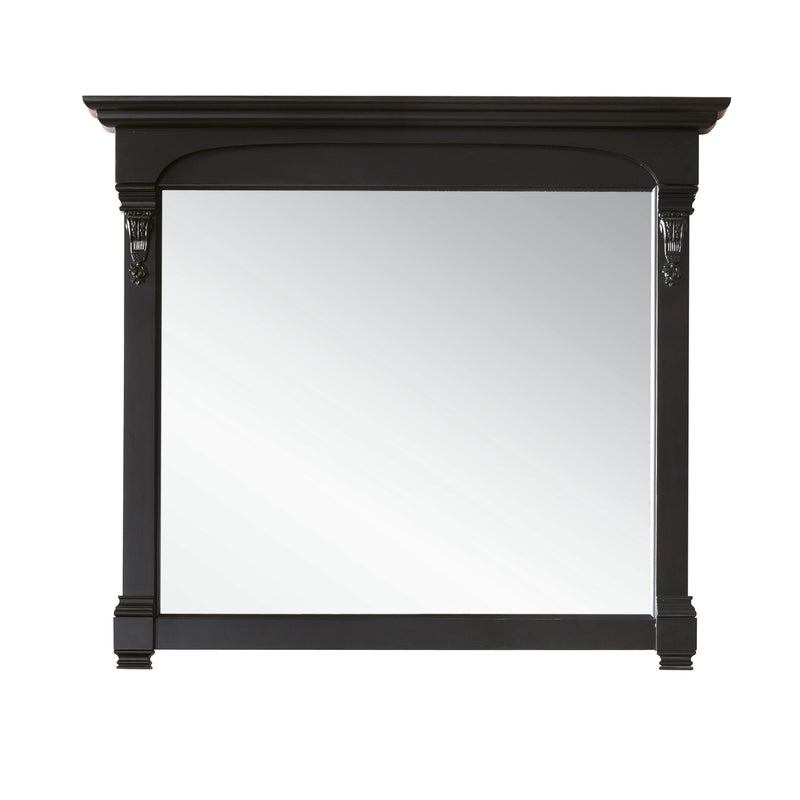 James Martin Brookfield 26" Antique Black Single Vanity with 3 cm Classic White Quartz Top 147-114-V26-AQB-3CLW