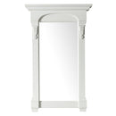 James Martin Brookfield 48" Bright White Single Vanity with 3 cm Ethereal Noctis Quartz Top 147-V48-BW-3ENC