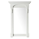 James Martin Brookfield 48" Bright White Single Vanity with 3 cm Classic White Quartz Top 147-V48-BW-3CLW