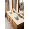 James Martin Savannah 72" Double Vanity Cabinet Driftwood with 3 cm Eternal Marfil Quartz Top 238-104-5711-3EMR