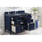 James Martin Brittany 48" Victory Blue Single Vanity with 3 cm Charcoal Soapstone Quartz Top 650-V48-VBL-3CSP