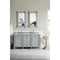 James Martin Brittany 60" Urban Gray Double Vanity with 3 cm Eternal Marfil Quartz Top 650-V60D-UGR-3EMR