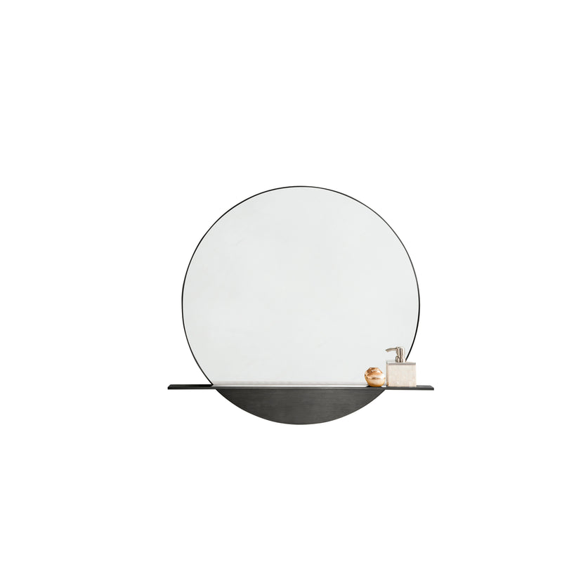 James Martin Platform 36" Mirror Modern Iron 909-M36-MDI