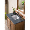 James Martin Savannah 36" Single Vanity Cabinet Driftwood with 3 cm Charcoal Soapstone Quartz Top 238-104-5511-3CSP