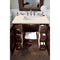 James Martin Portland 36" Single Vanity Burnished Mahogany with 3 cm Eternal Marfil Quartz Top 620-V36-BNM-3EMR