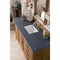 James Martin Providence 60" Single Vanity Cabinet Driftwood with 3 cm Charcoal Soapstone Quartz Top 238-105-5311-3CSP