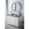 James Martin Copper Cove Encore 48" Single Vanity Bright White with 3 cm Grey Expo Quartz Top 301-V48-BW-3GEX