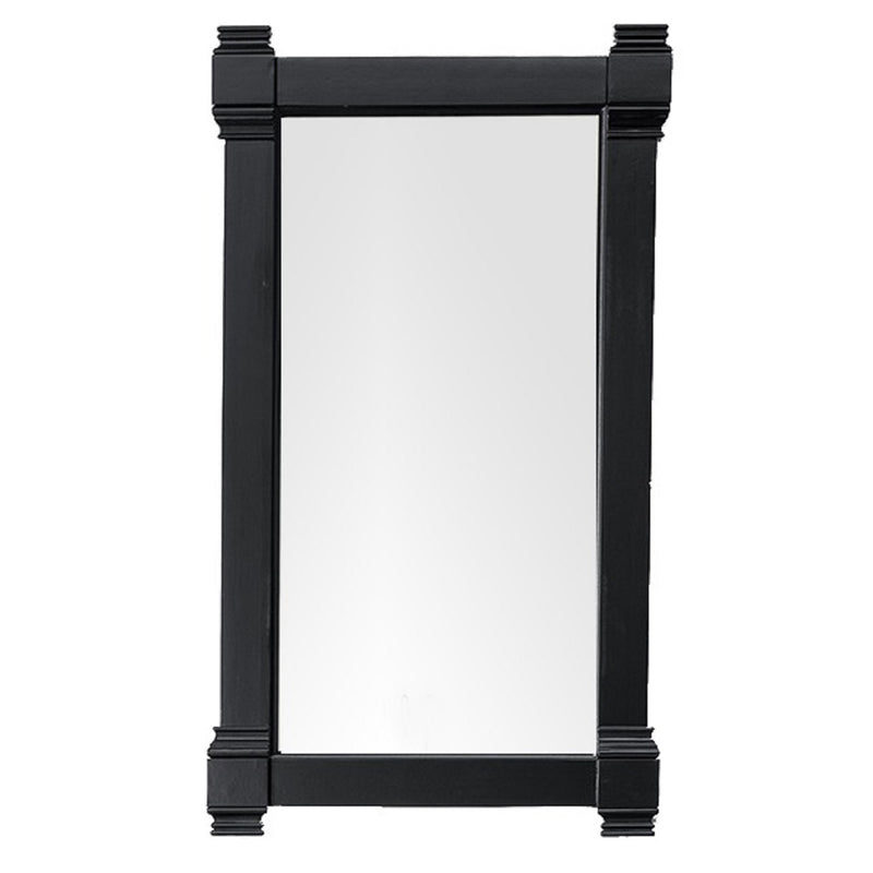 James Martin Brittany 30" Single Vanity Black Onyx with 3 cm Classic White Quartz Top 650-V30-BKO-3CLW