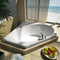 Atlantis Whirlpools Eclipse 60" x 60" Corner Soaking Bathtub