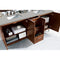 James Martin Metropolitan 72" Double Vanity American Walnut with 3 cm Eternal Serena Quartz Top 850-V72-AWT-3ESR