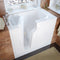 MediTub Walk-In 26" x 46" Left Drain White Whirlpool Jetted Walk-In Bathtub