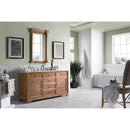 James Martin Savannah 60" Driftwood Single Vanity with 3 cm Carrara Marble Top 238-104-5311-3CAR