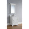 James Martin Brookfield 26" Bright White Single Vanity with 3 cm Classic White Quartz Top 147-V26-BW-3CLW