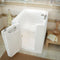 MediTub Walk-In 32" x 38" Left Door White Soaking Walk-In Bathtub