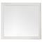 James Martin Bristol 44" Rectangular Mirror Bright White 157-M44-BW