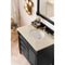 James Martin Brittany 36" Black Onyx Single Vanity with 3 cm Galala Beige Top 650-V36-BKO-3OGLB