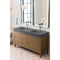 James Martin Linear 59" Double Vanity Whitewashed Walnut with Dusk Gray Glossy Composite Top 210-V59D-WW-DGG