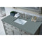 James Martin Brittany 48" Urban Gray Single Vanity with 3 cm Cala Blue Quartz Top 650-V48-UGR-3CBL