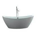 Virtu USA Serenity 71" x 35" Free Standing Soaking Bathtub