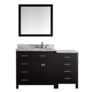 Virtu USA Caroline Parkway 57" Single Bathroom Vanity