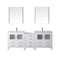 Virtu USA Dior 82" Double Bathroom Vanity