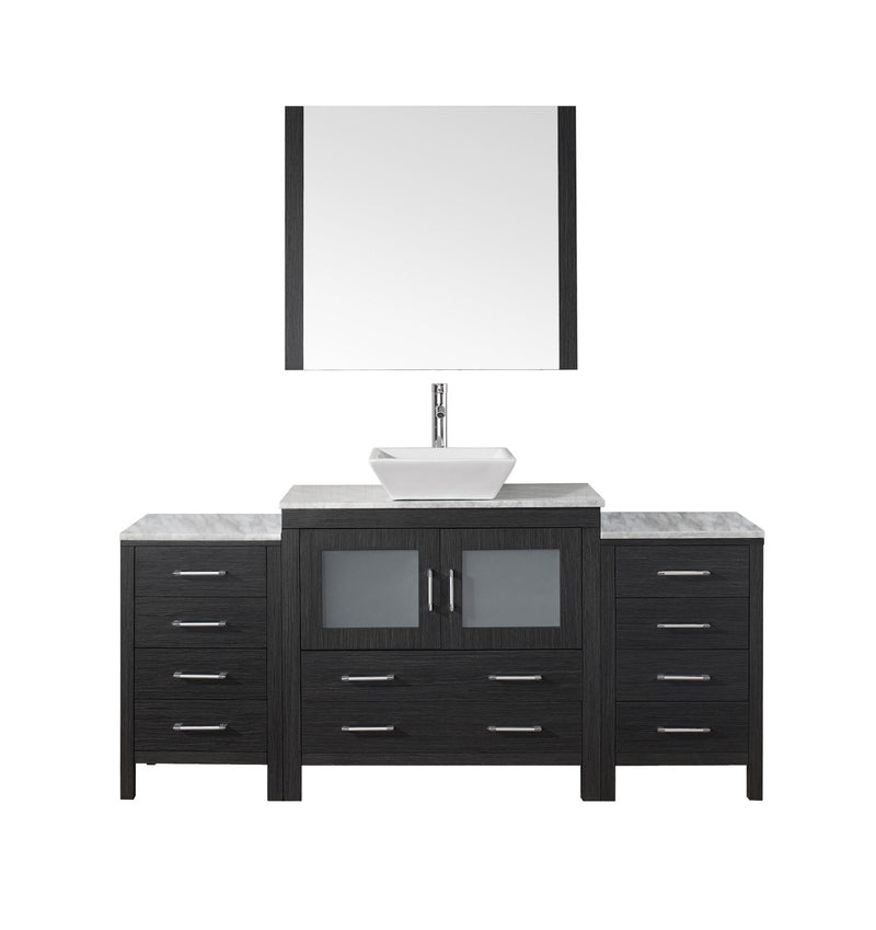 Virtu USA Dior 66" Single Bathroom Vanity