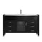 Virtu USA Ava 55" Single Bathroom Vanity