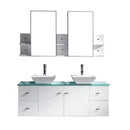 Virtu USA Clarissa 61" Double Bathroom Vanity