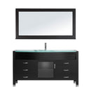 Virtu USA Ava 61" Single Bathroom Vanity