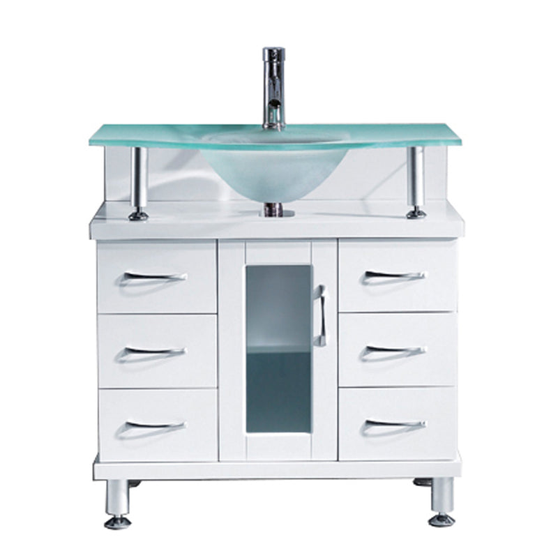 Virtu USA Vincente 32" Single Bathroom Vanity