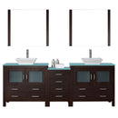 Virtu USA Dior 90" Double Bathroom Vanity