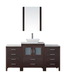 Virtu USA Dior 60" Single Bathroom Vanity