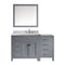 Virtu USA Caroline Parkway 57" Single Bathroom Vanity