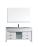 Virtu USA Ava 55" Single Bathroom Vanity