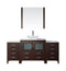 Virtu USA Dior 72" Single Bathroom Vanity