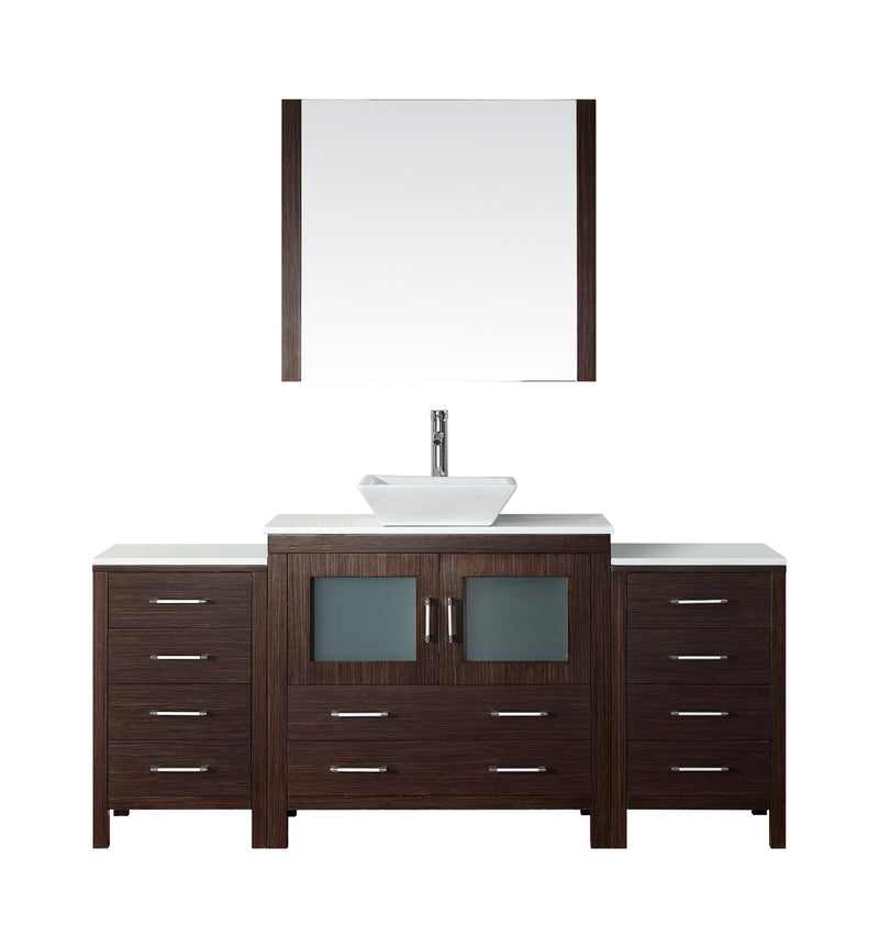 Virtu USA Dior 72" Single Bathroom Vanity