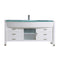 Virtu USA Ava 55" Single Bathroom Vanity