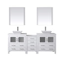 Virtu USA Dior 82" Double Bathroom Vanity